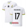 Oficiální Fotbalový Dres Ghana Baba Rahman 17 Domácí Mistrovství Světa 2022 pro Muži